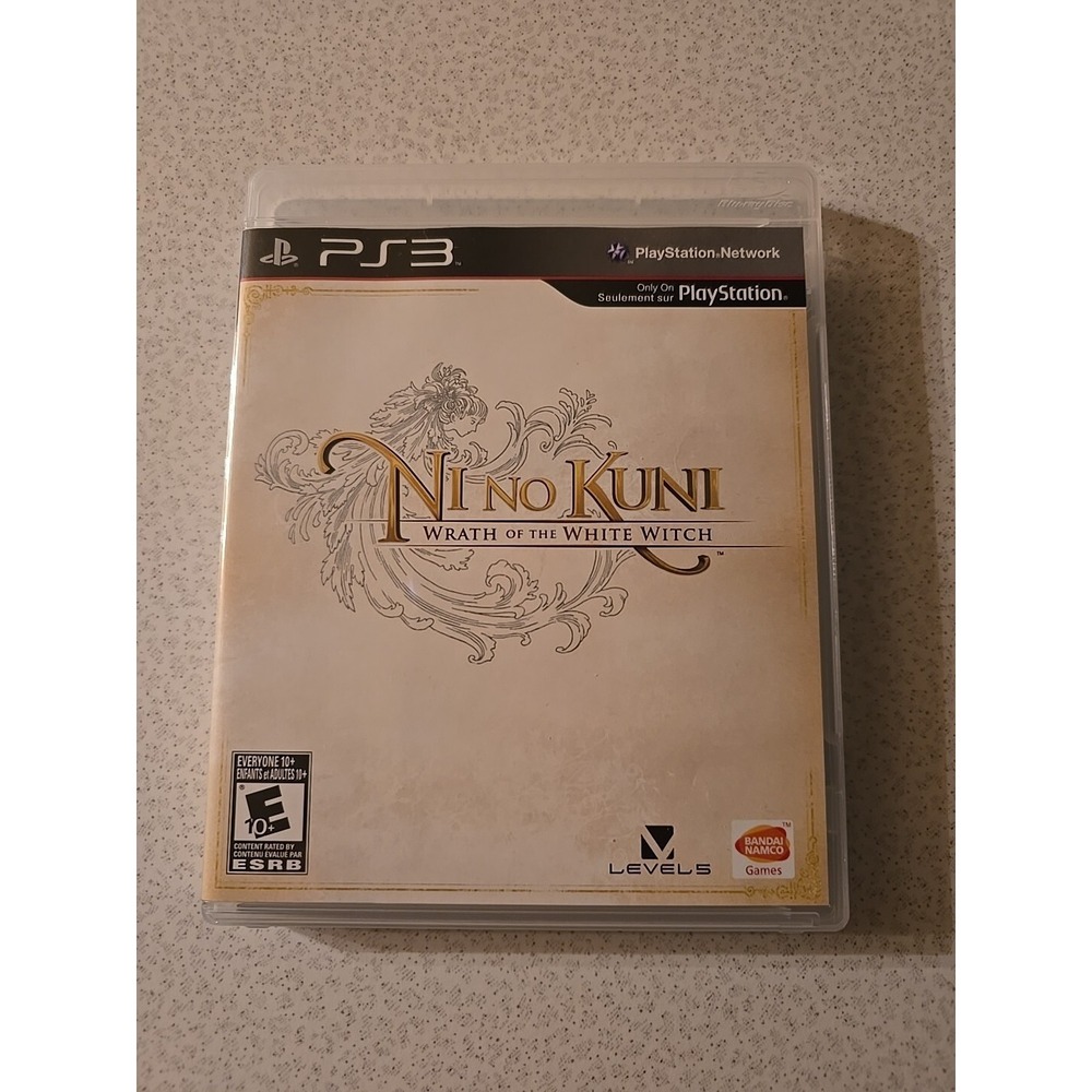 Ni No Kuni Wrath of the White Witch (Sony PlayStation 3) Complete in Box TESTED